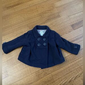 Baby GAP Y2k Vintage Navy Kids Peacoat 12-18 months dark blue great condition